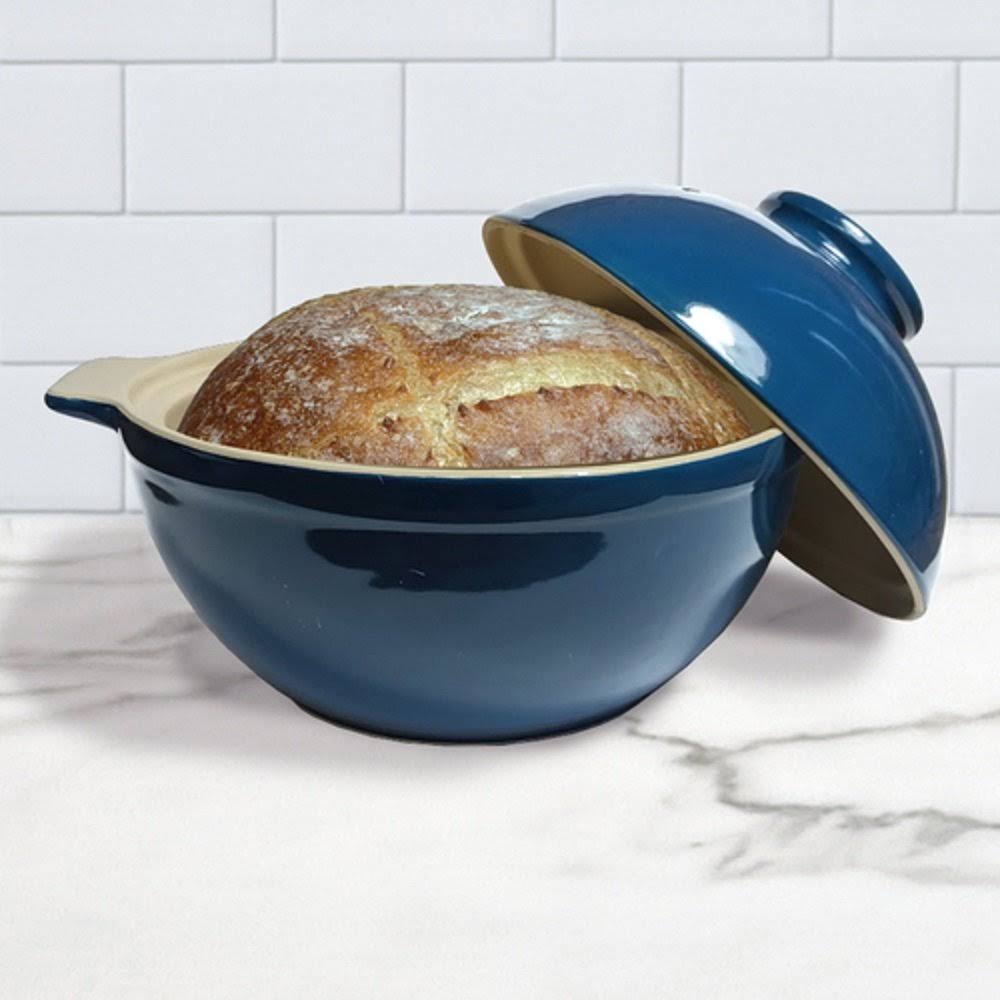 Blue Glaze Bread Dome W598805