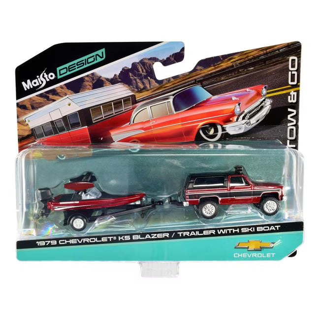 Red Metallic & Matt Black Diecast Models O555