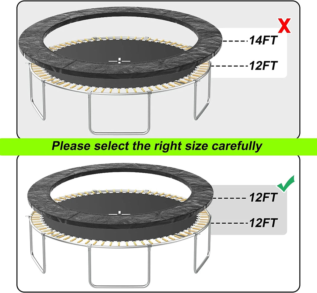12FT Round Trampoline Replacement Safety Pad I45628