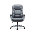 Gray Bonded Leather Manager Chair X639