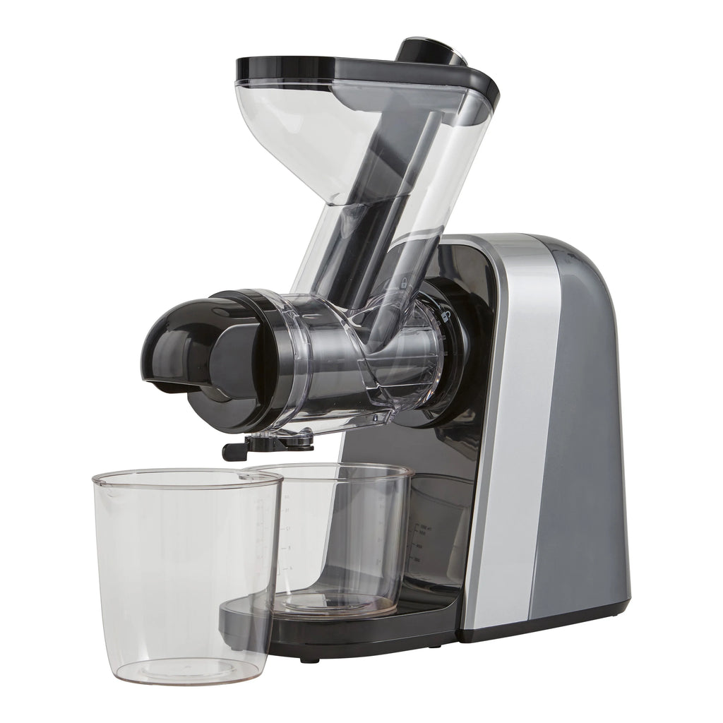 Gray Slow Masticating Juicer with Wide Mouth Chute F505129