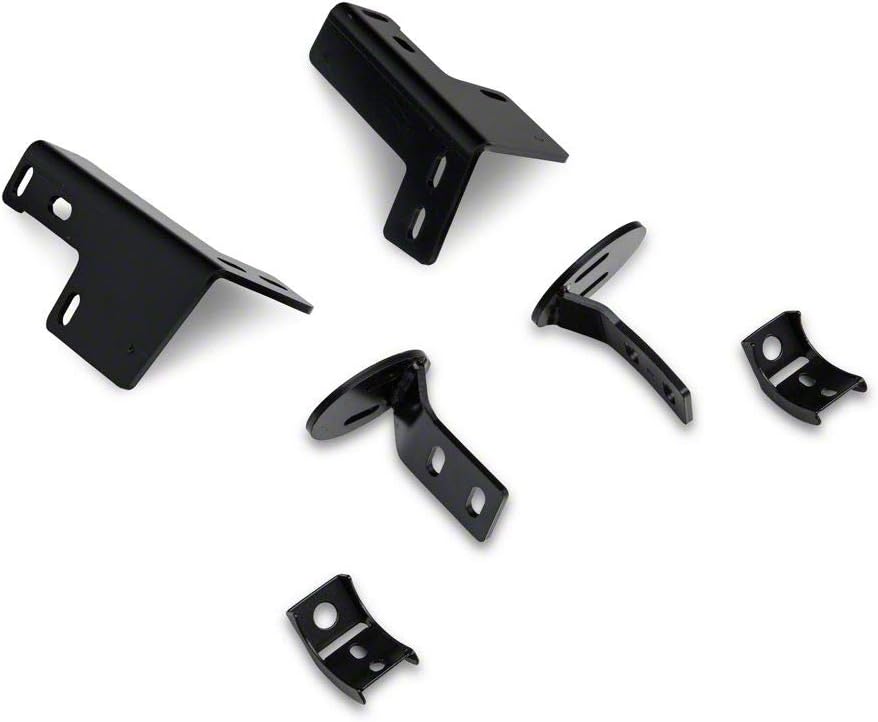 Black 3.50-Inch Oval Bull Bar with Skid Plate D570128