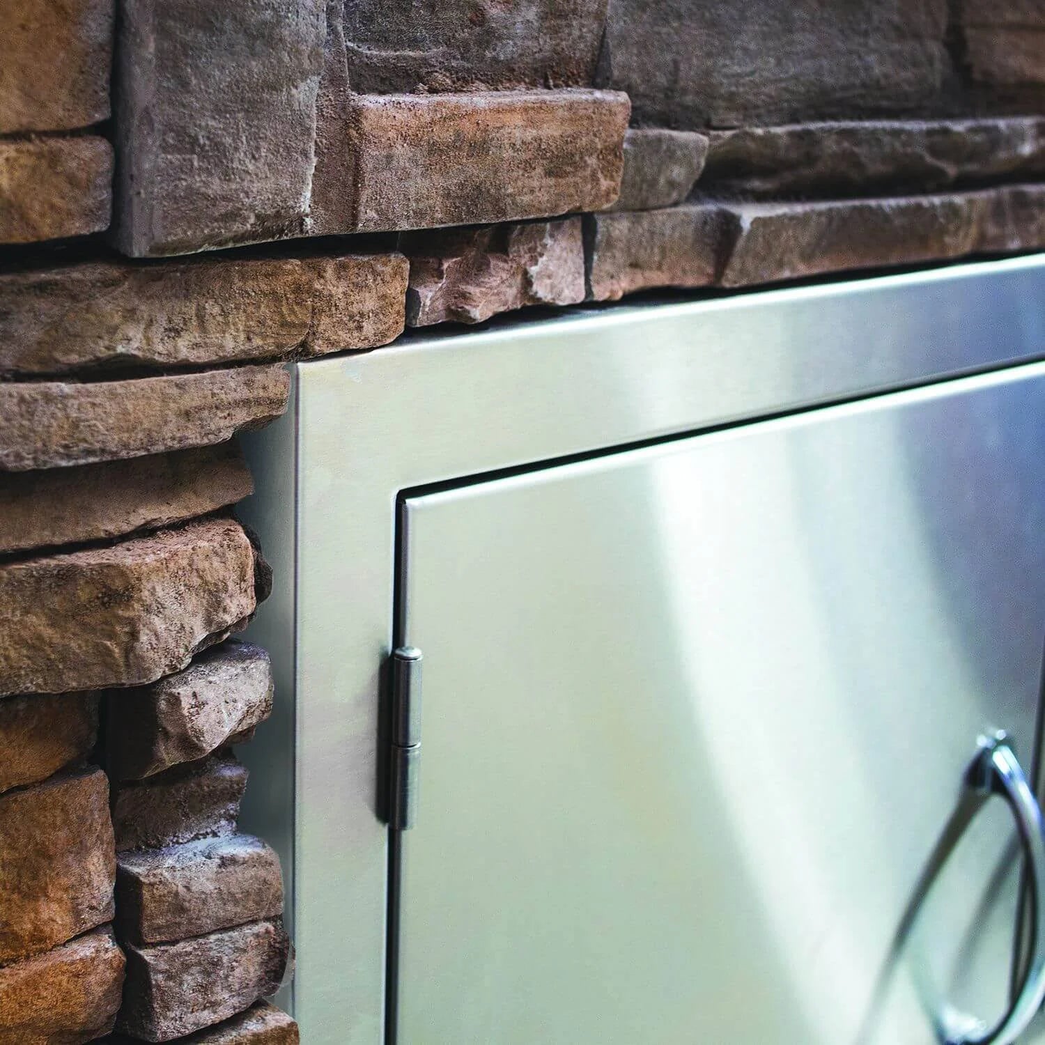 45 inch Stainless Steel Double Access Door with Masonry Frame P993826