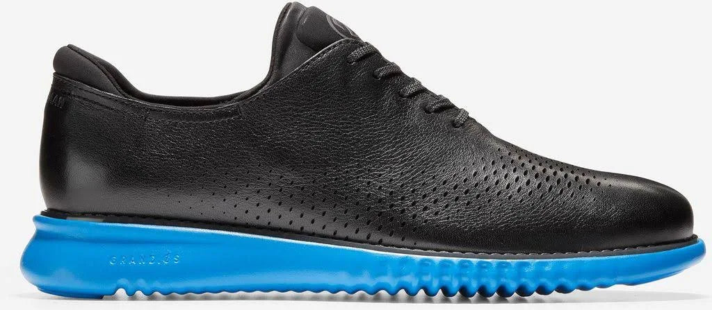 Black Lined Wingtip Oxfords R414