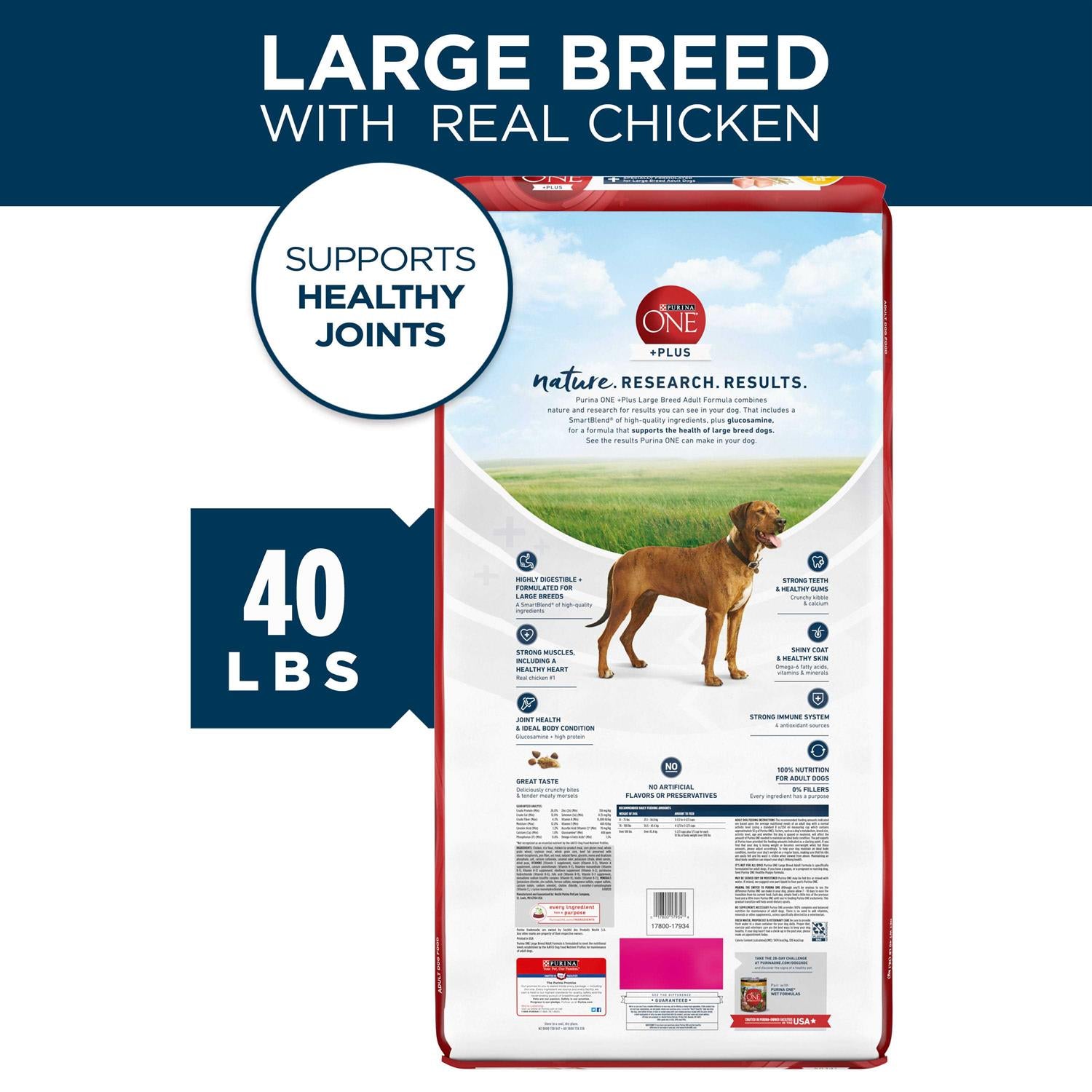 Natural Large Breed Adult Dry Dog Food L219