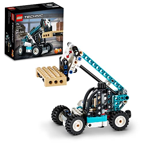 2 in 1 Telehandler Forklift Tow Truck Building Set N8294