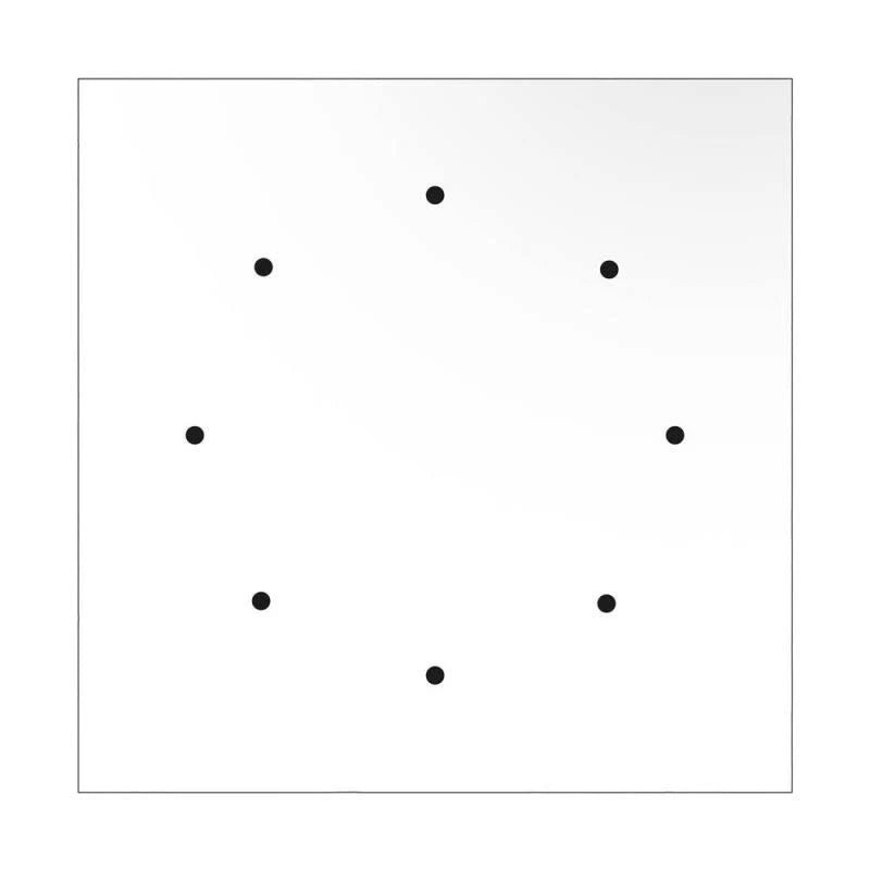 Extra Large Square Ceiling Canopy Kit Matt White T814965