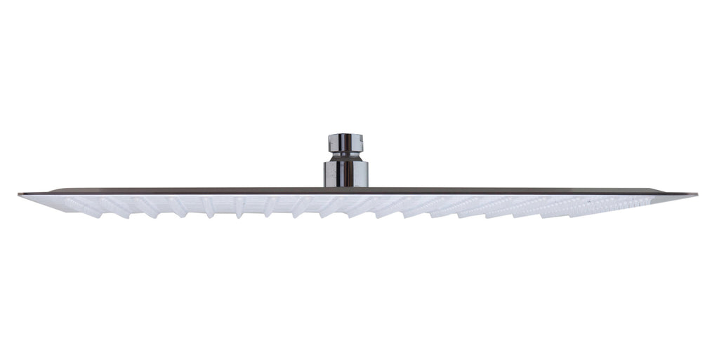 Solid Brushed Stainless Steel 16" Square Rain Shower Head X89443
