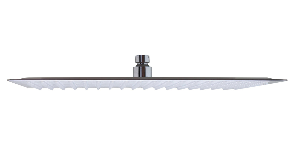 Solid Brushed Stainless Steel 16" Square Rain Shower Head X89443