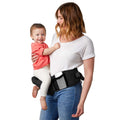 Black Ergonomic Hip Seat Baby Carrier Q39607