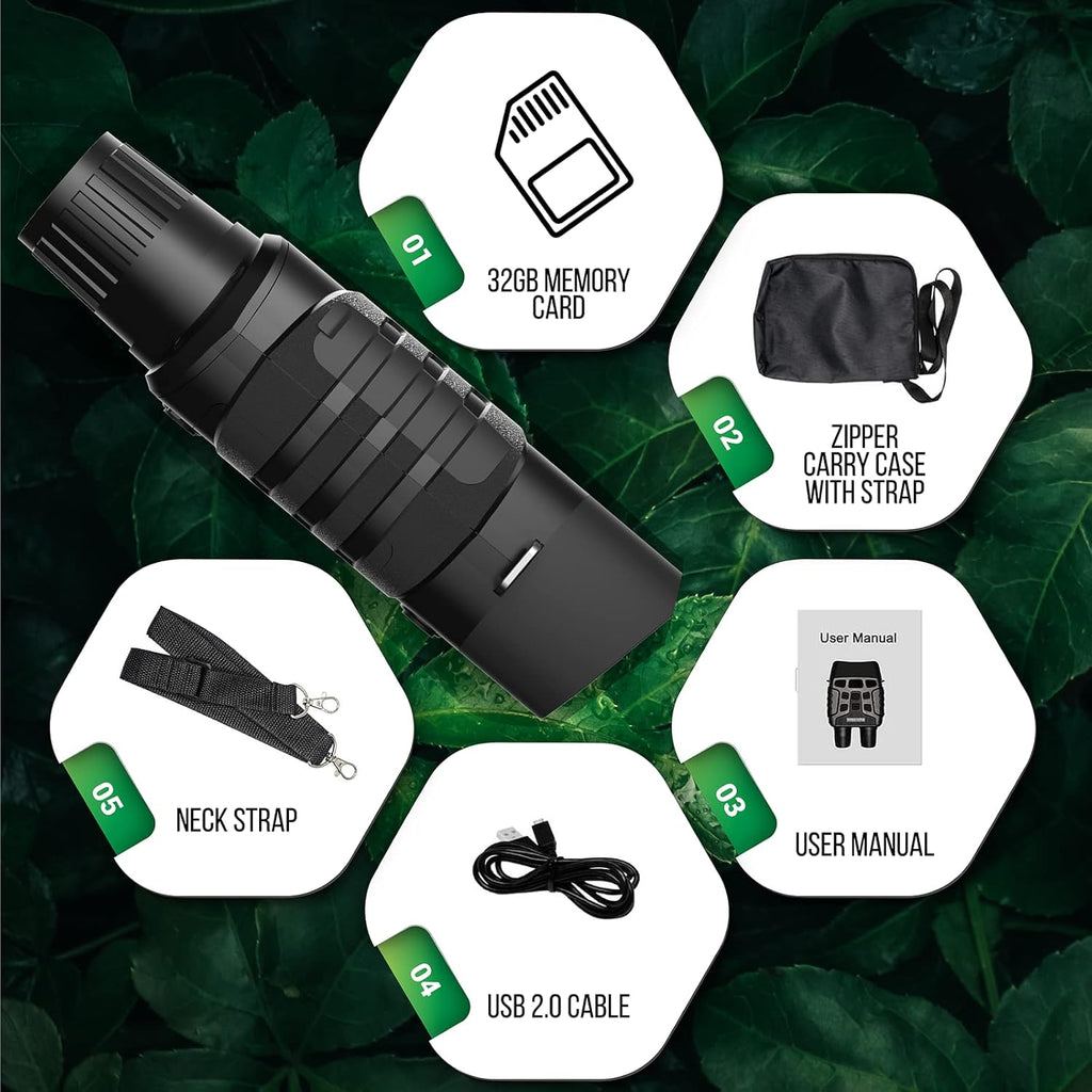Night Vision Binoculars with 3X Digital Zoom Z3032