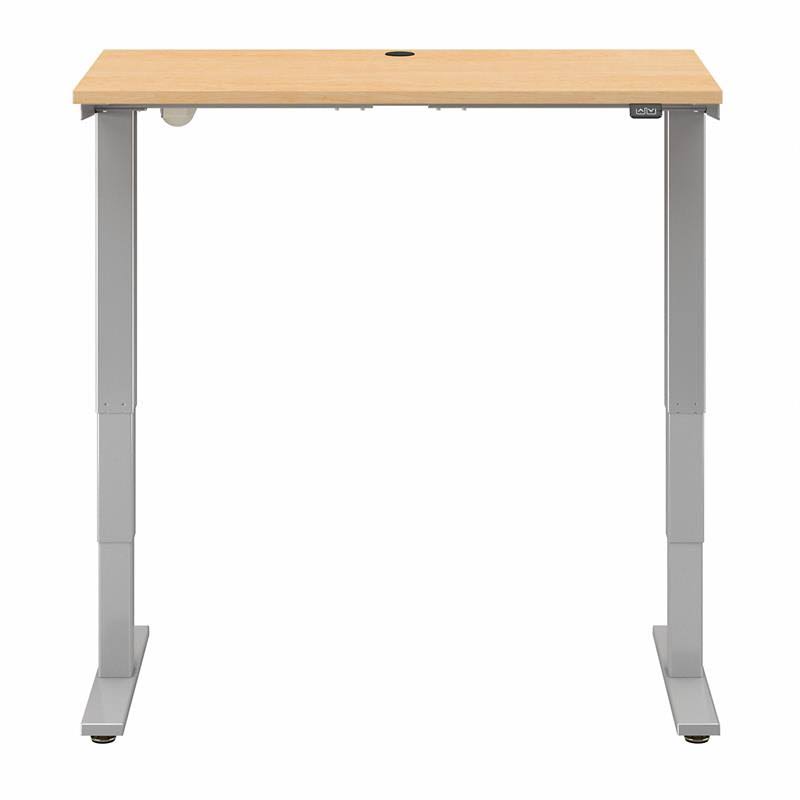 Electric Height Adjustable Standing Desk in Natural Maple N6054