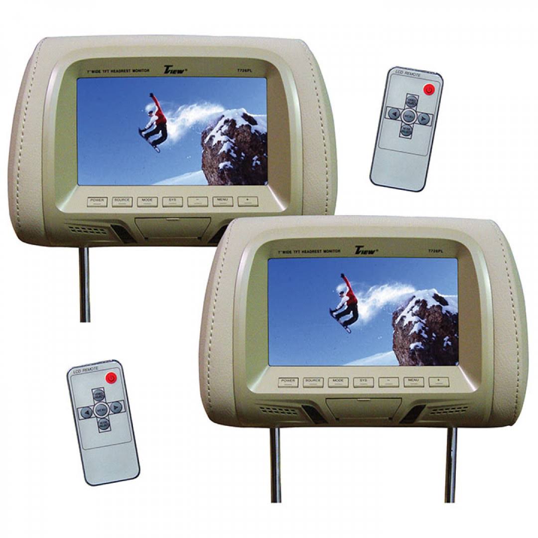 7 Tft/lcd Car Headrest with Monitor O514472