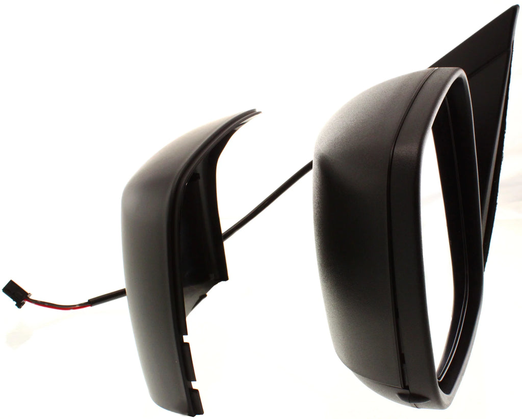 Left Driver Side Heated Paintable Textured Black Mirror S5085