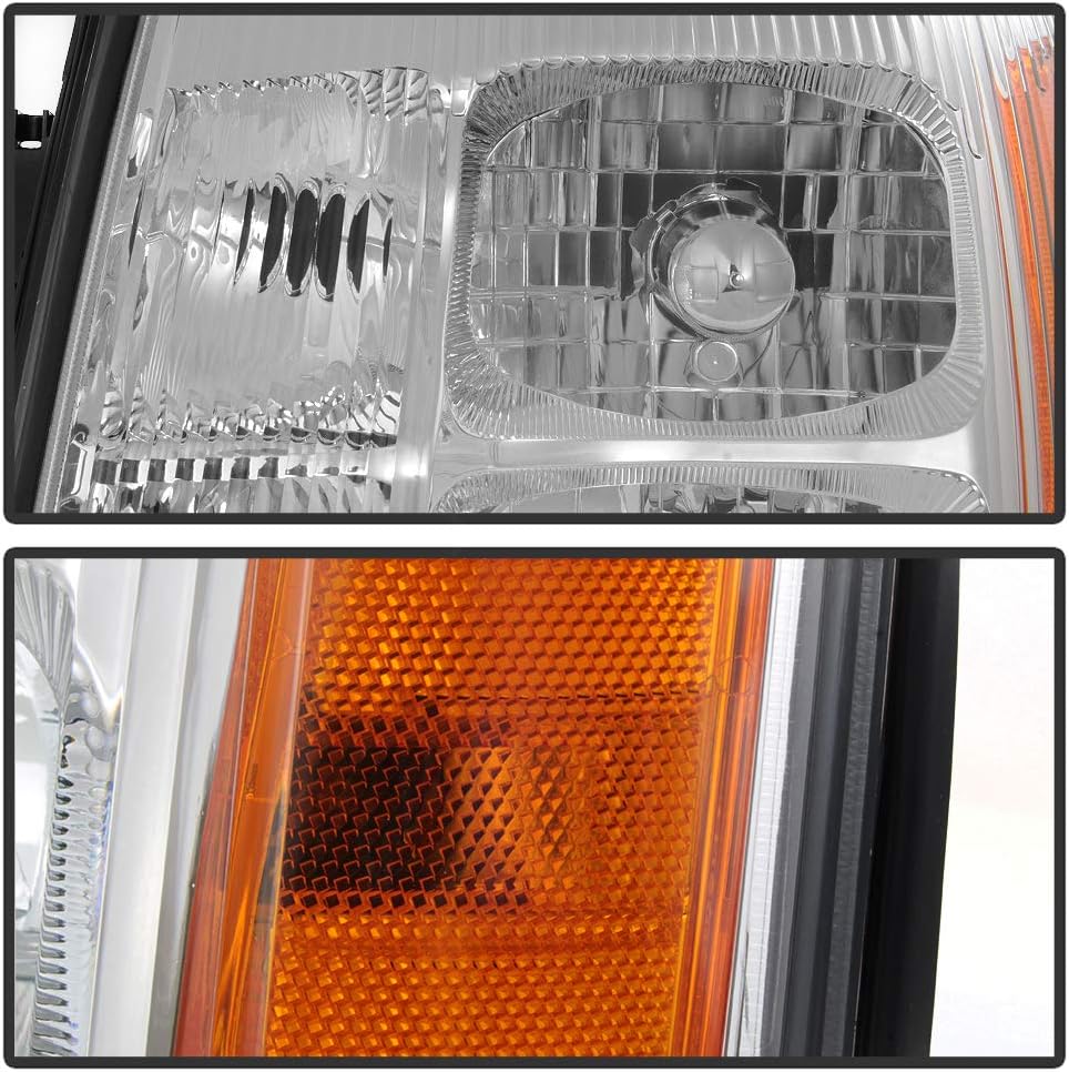 2003-2006 Cadillac Escalade HID Headlights Driver Passenger Side P3955