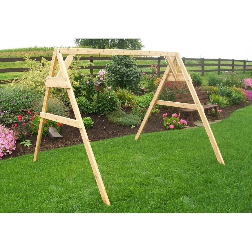 Cedar A Frame Swing Stand U744