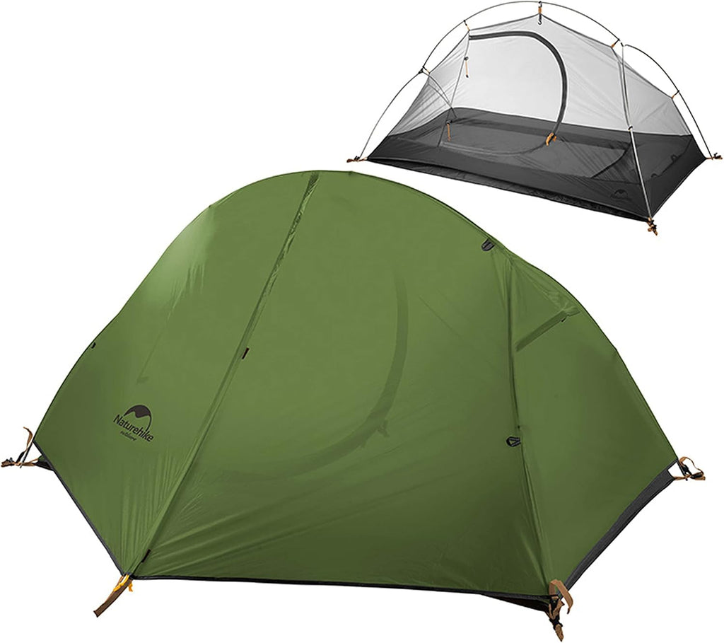 1 Person Ultralight Waterproof Dome Tent with Footprint L489