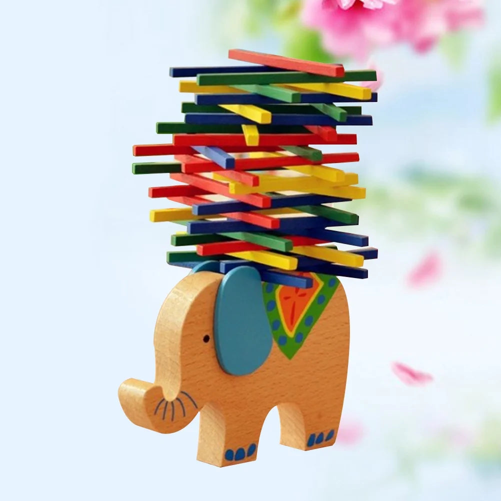 Wooden Stackable Building Blocks Educational Toys K377