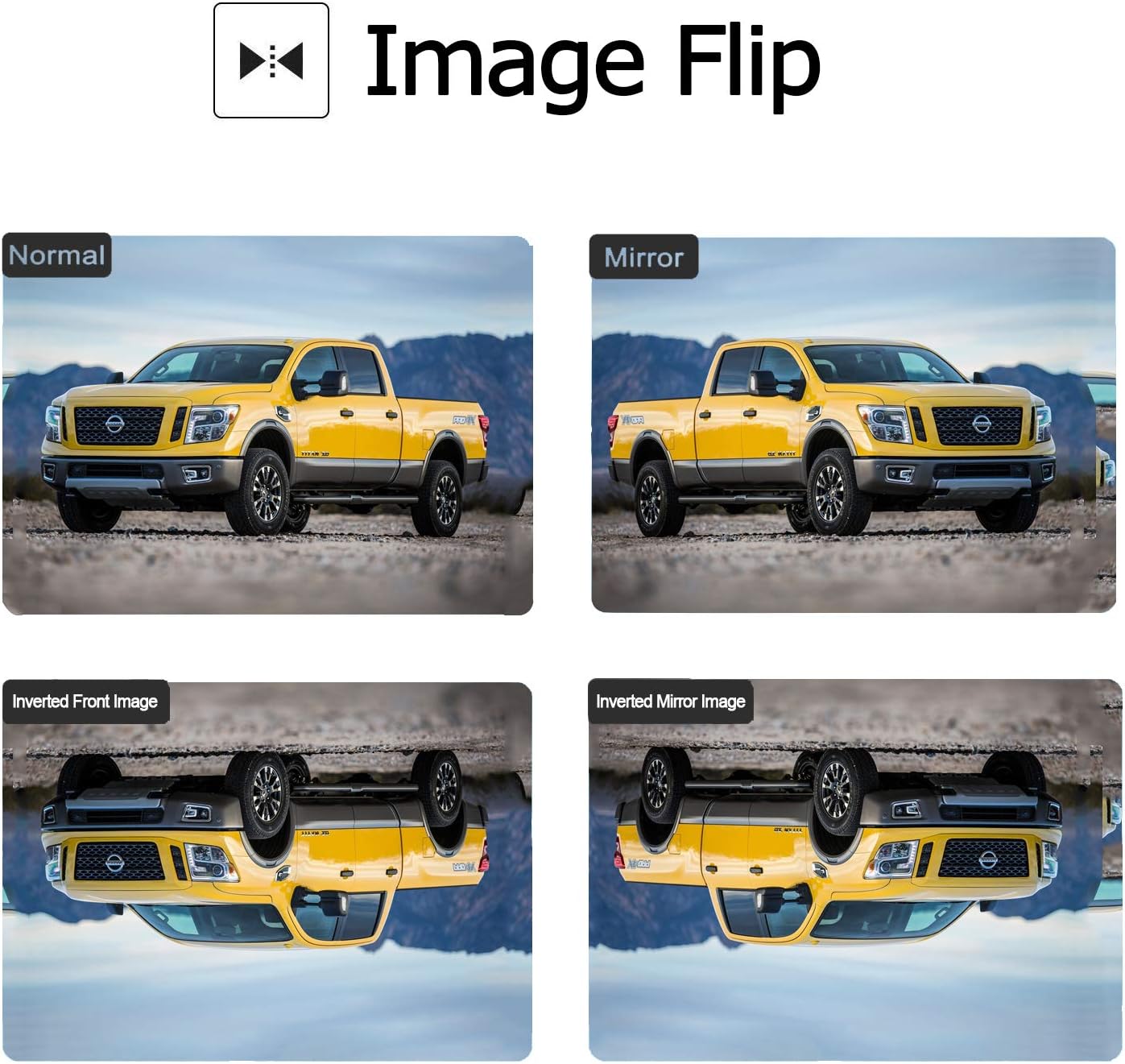 7 Inch Wireless Backup Camera with Monitor Kit J752
