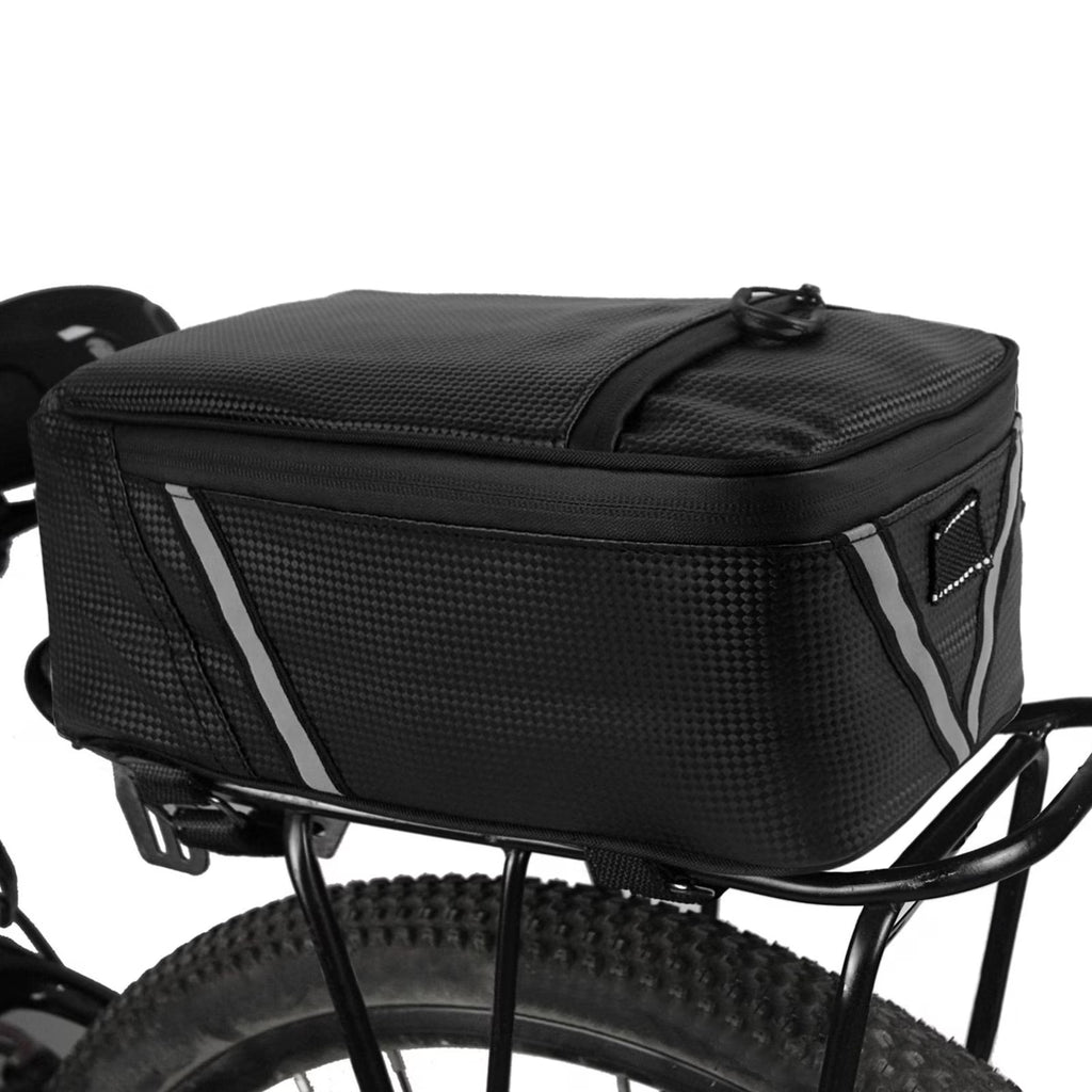 5L Water-resistant Canvas Bike Rear Seat Bag Z59097