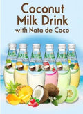 Coconut Milk Drink with Nata de Coco Variety Pack 9.8 fl oz Bottles, Quantity of 3 K7918