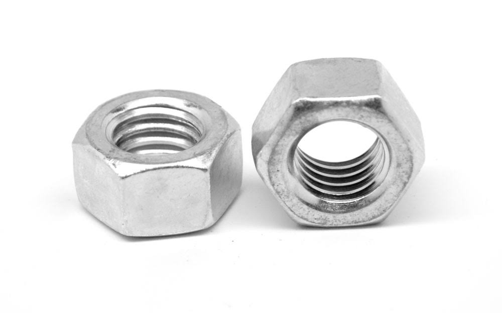 Fine Thread Finished Hex Nut Stainless Steel 18-8 Pk 2000 G7131