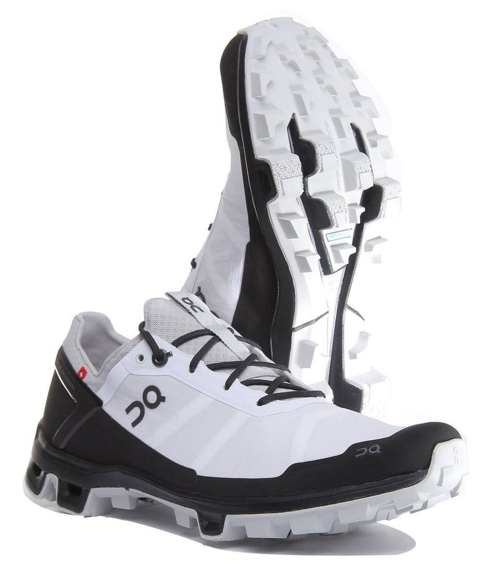 Men's Cloudventure Peak White/Black Trail Running Shoes S172177
