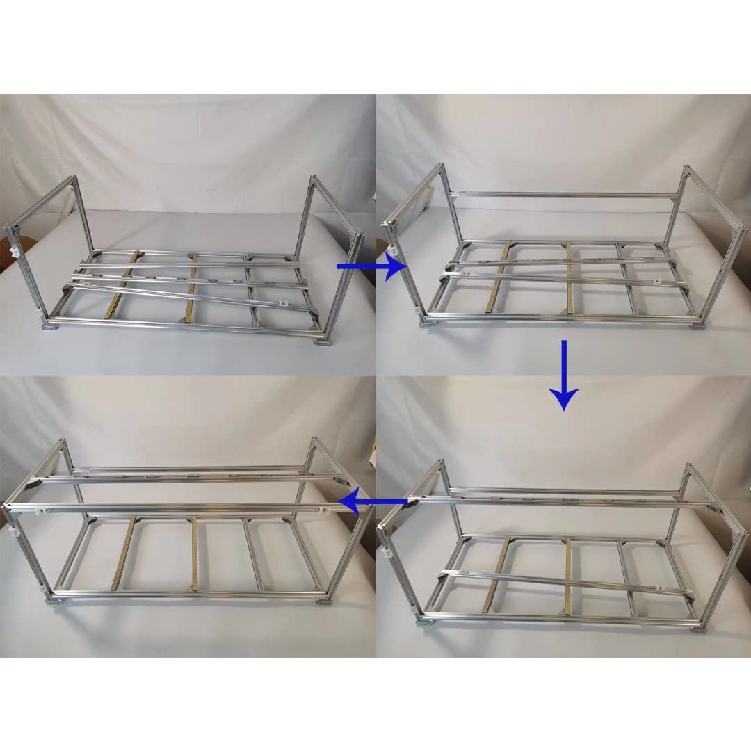 8 PCIe Mining Rig Frame Open Case Z9557