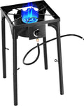 Outdoor Single Burner Propane Stove with Detachable Legs Y685