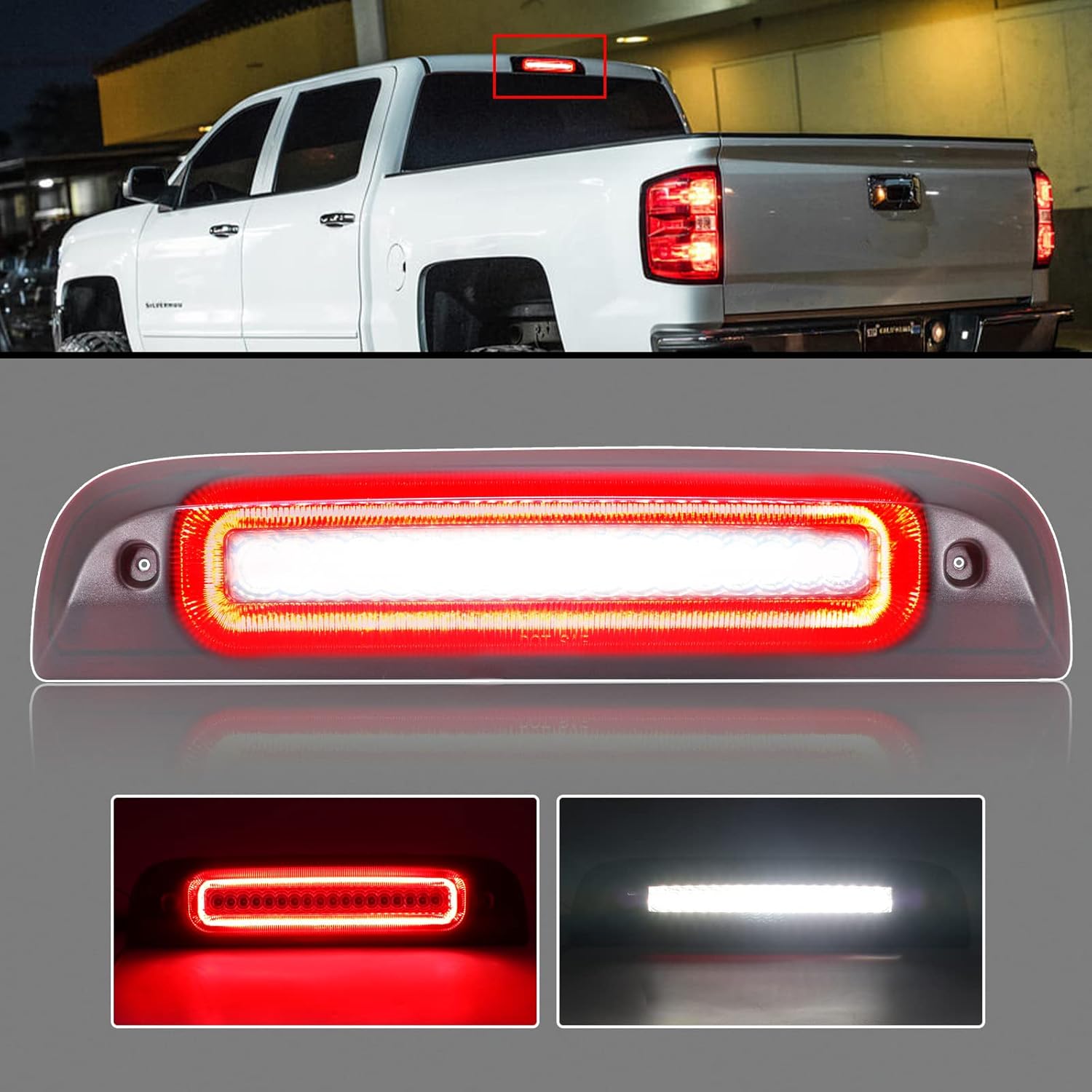 Smoke Lens LED Third Brake Light F236