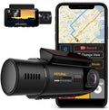 Dual Camera Full HD 1080p WiFi Dash Cam with Built-in GPS O495284