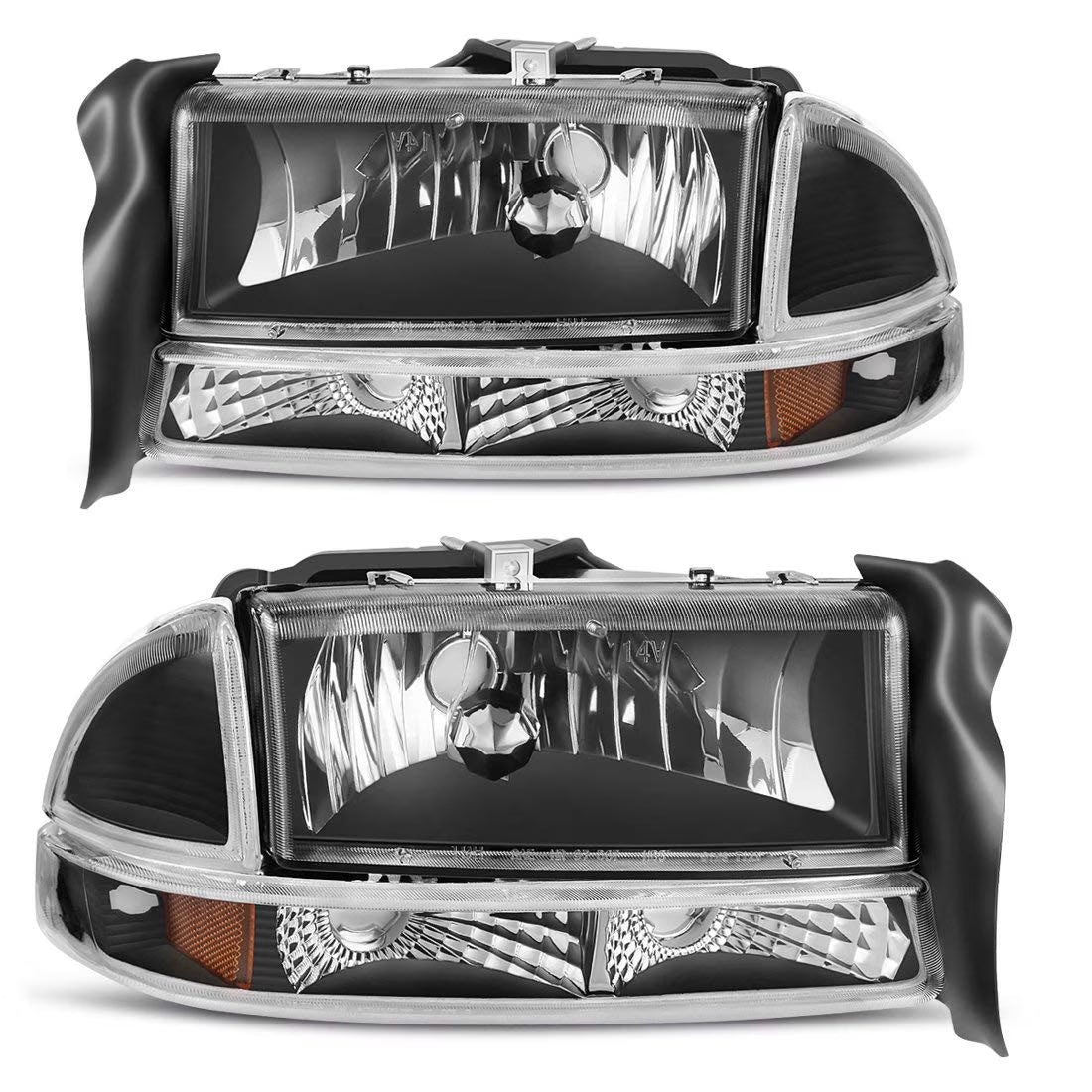 Black Bumper Signal Lamps K100372