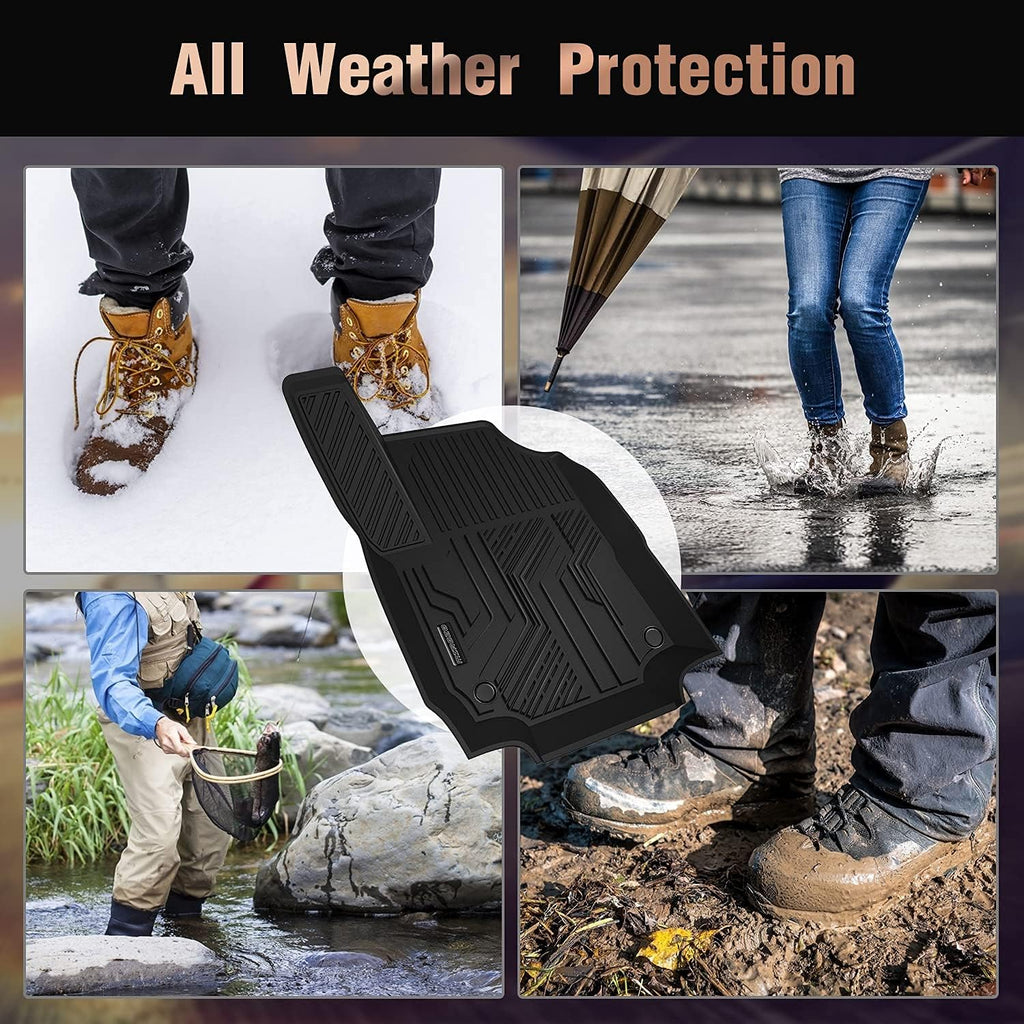 TPE All-Weather Custom Fit Car Floor Mats P96298