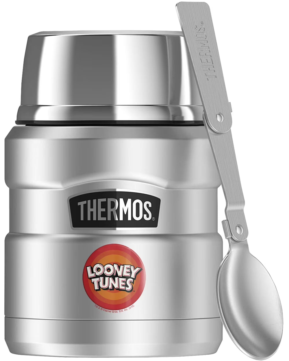 Stainless Steel Food Jar with Folding Spoon, Vacuum Insulated, 16oz S151134
