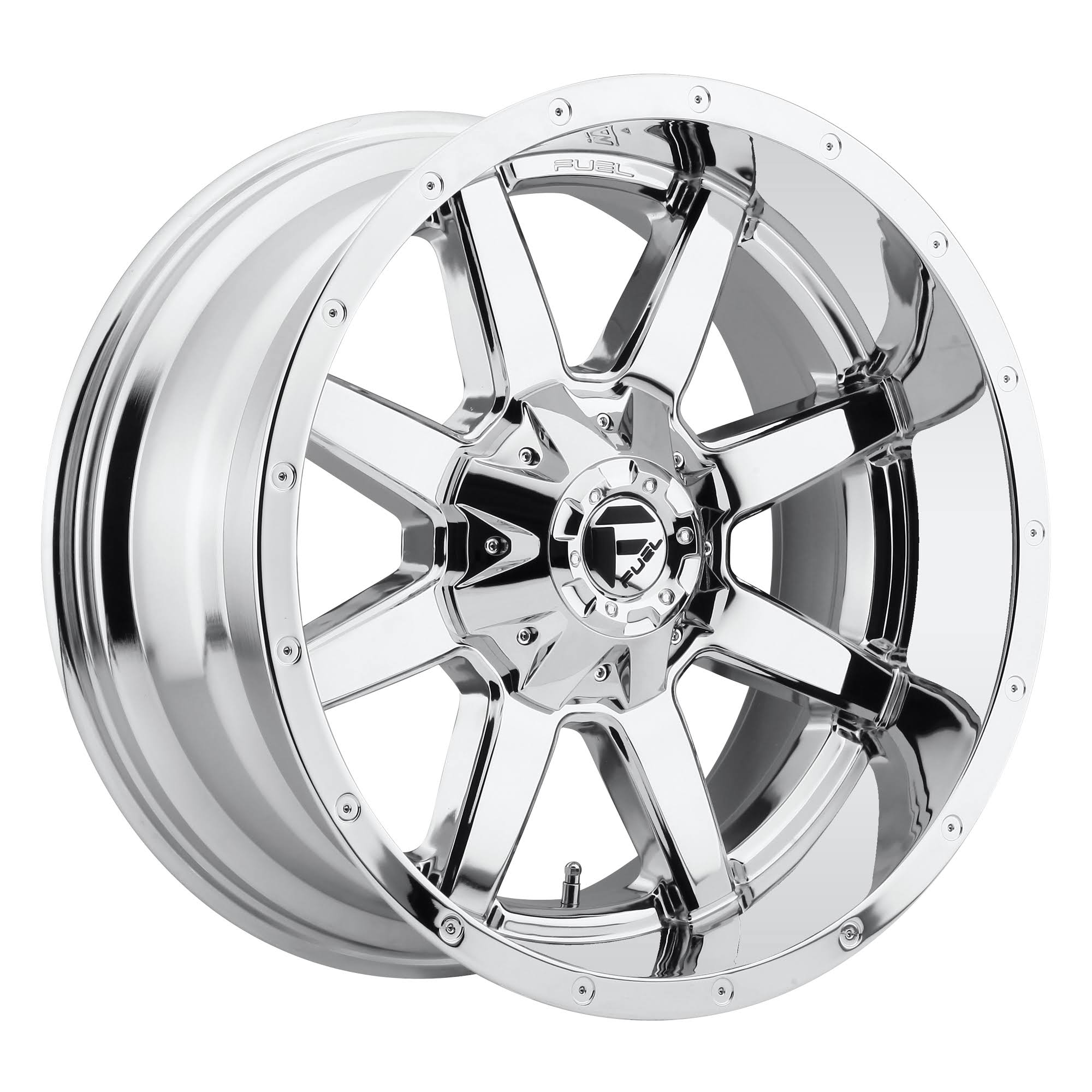 Chrome 20x12 Fuel D536 Maverick N178
