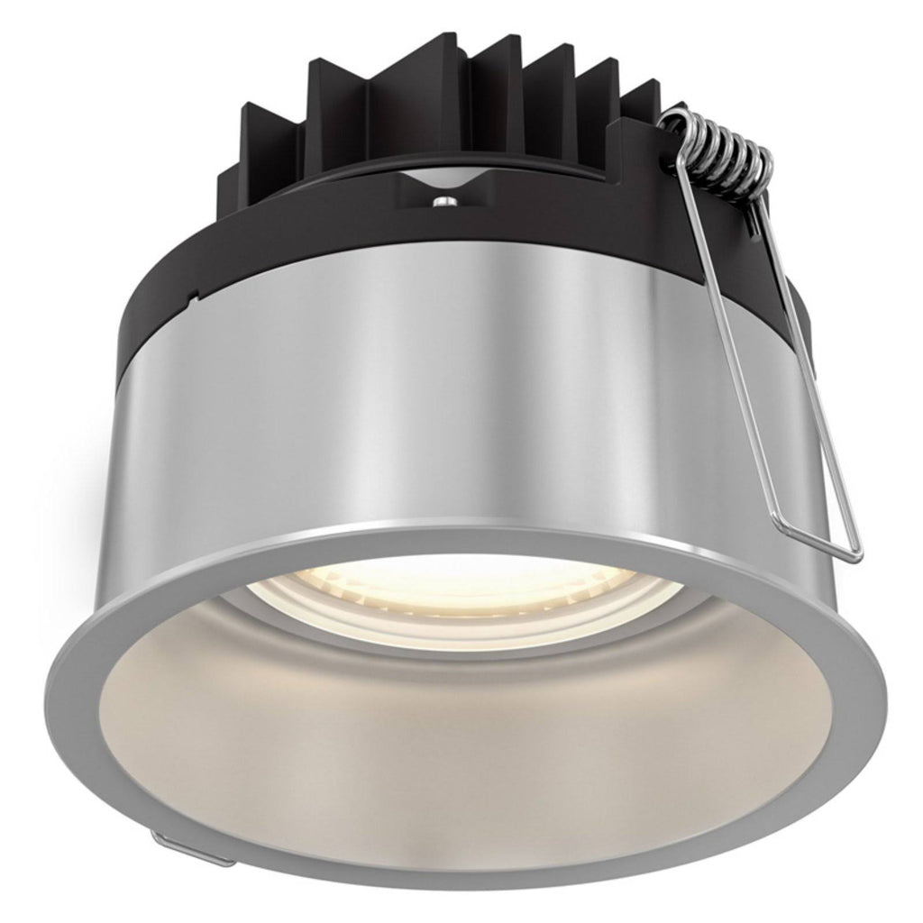 Regressed Satin Nickel Gimbal Recessed Light D35245