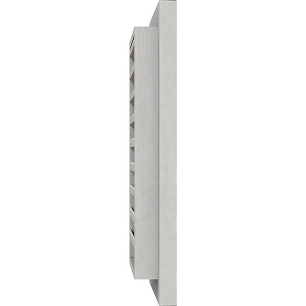 Primed Rough Saw Vertical Gable Vent C36136