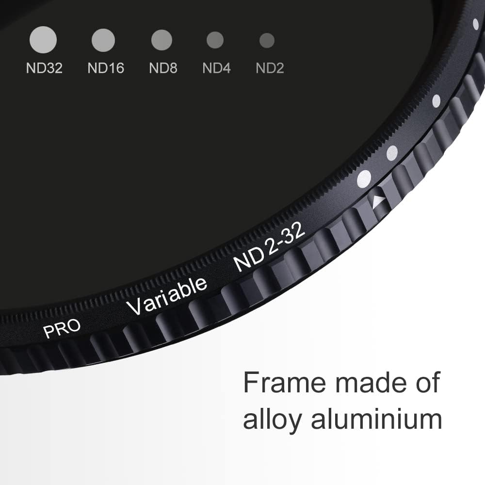 46mm Variable Neutral Density Filter ND2-ND32 Pack of 2 L473