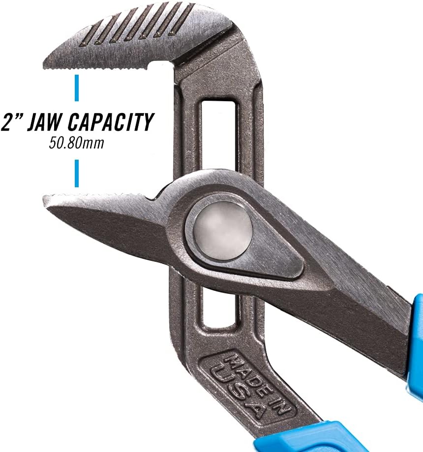 2pc Tongue & Groove Pliers Set, Forged High Carbon Steel F976034