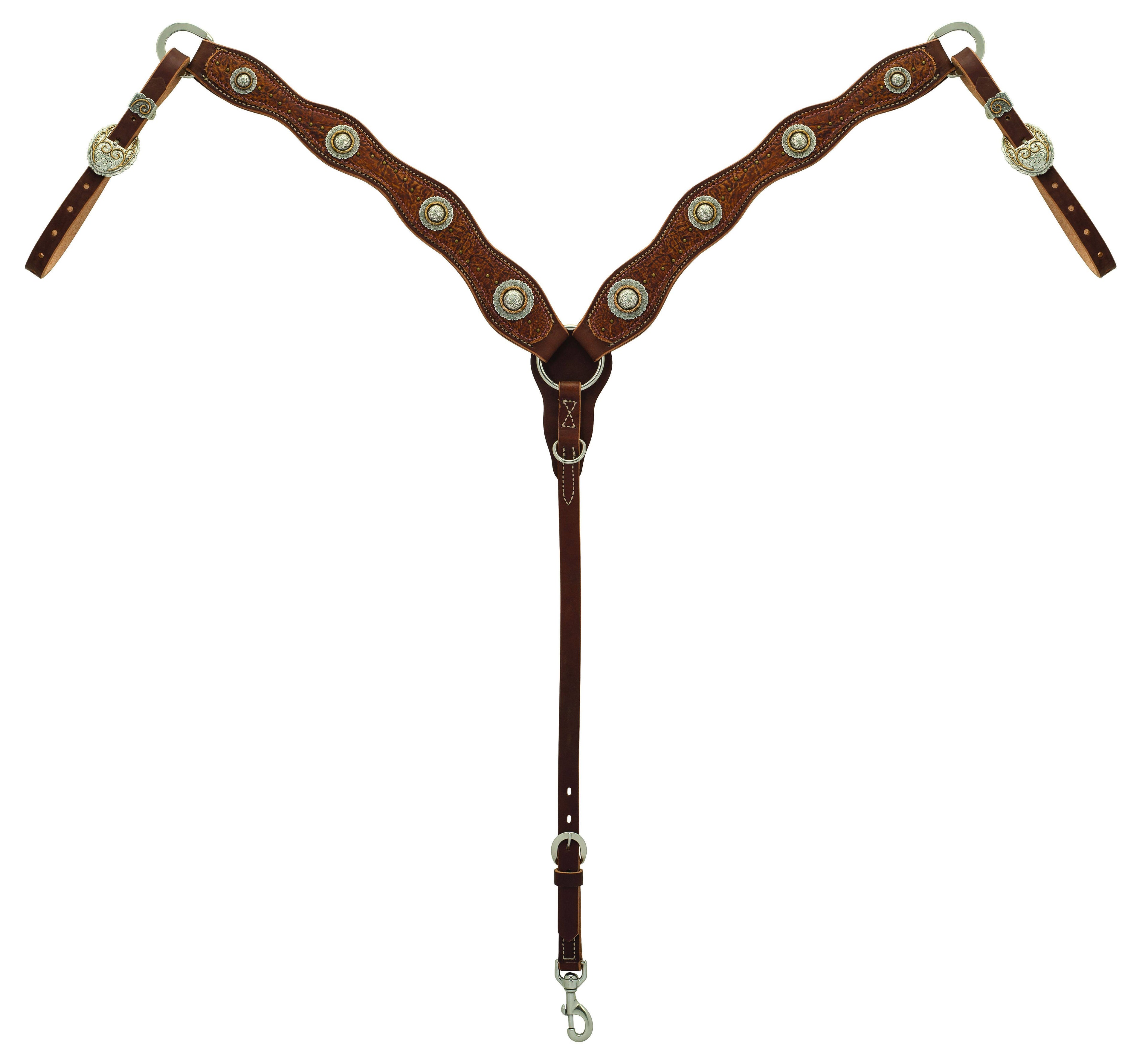 Western Edge Scalloped Breast Collar X442059