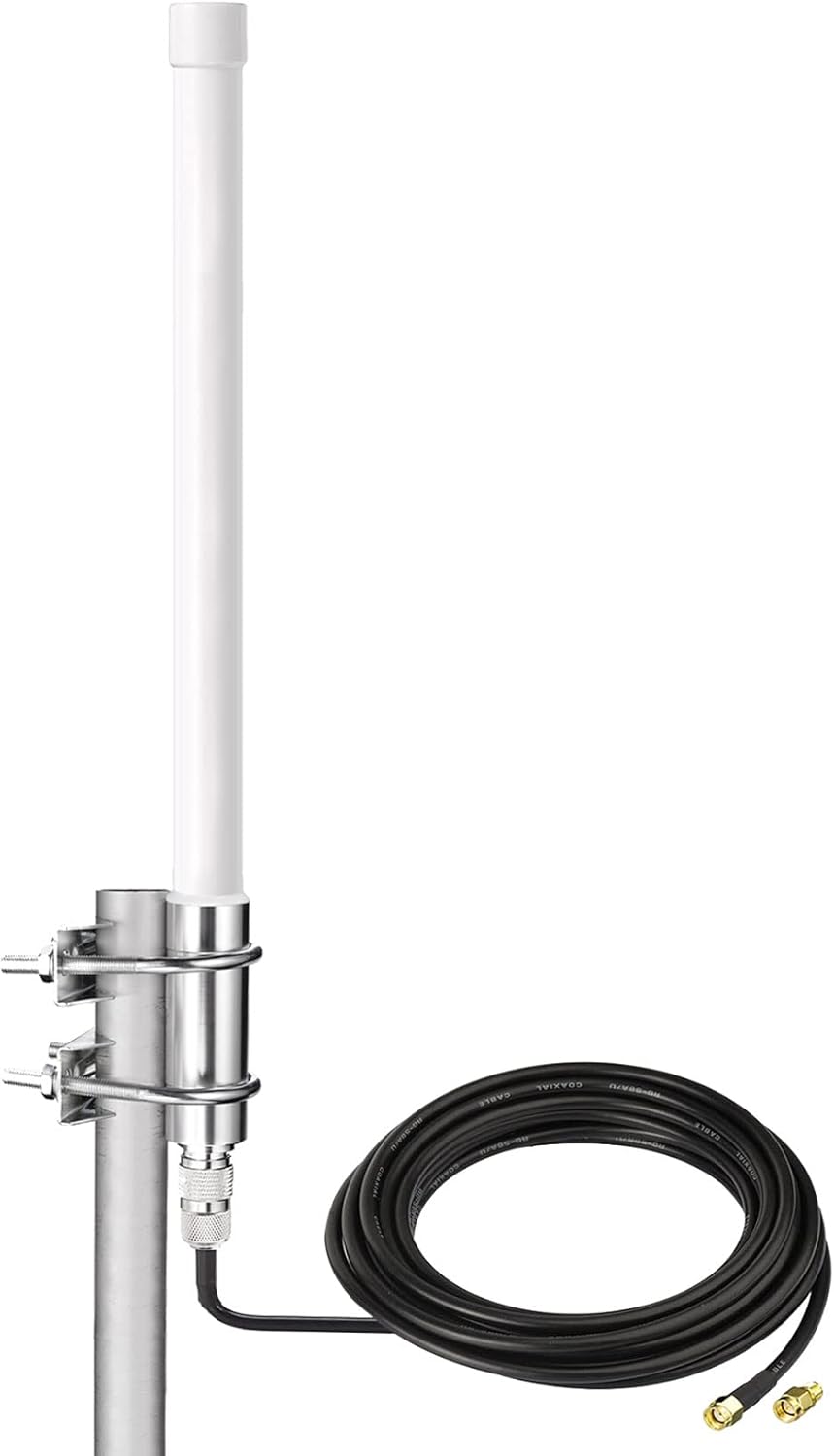43.3inch 8dBi 915mHz N Male Omni LoraWan Antenna Fiberglass Pack of 2 V88376