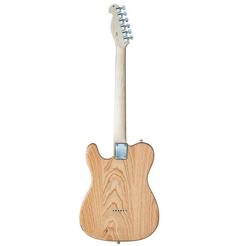 Natural Solid Ash Electric Guitar with Gig Bag O697271