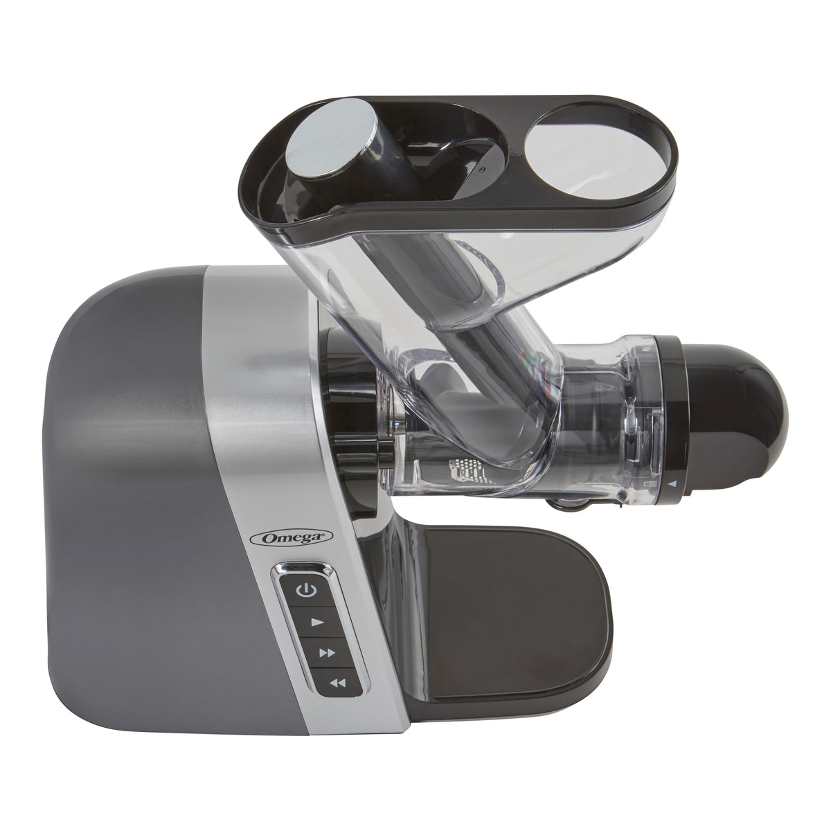 Gray Slow Masticating Juicer with Wide Mouth Chute F505129