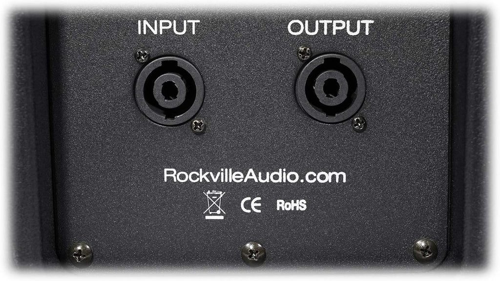 10 Passive 800W DJ PA Speakers ABS Lightweight Cabinet 8ohm J472