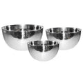 Stainless Steel Hammered Bowl Set, 3 Piece U787