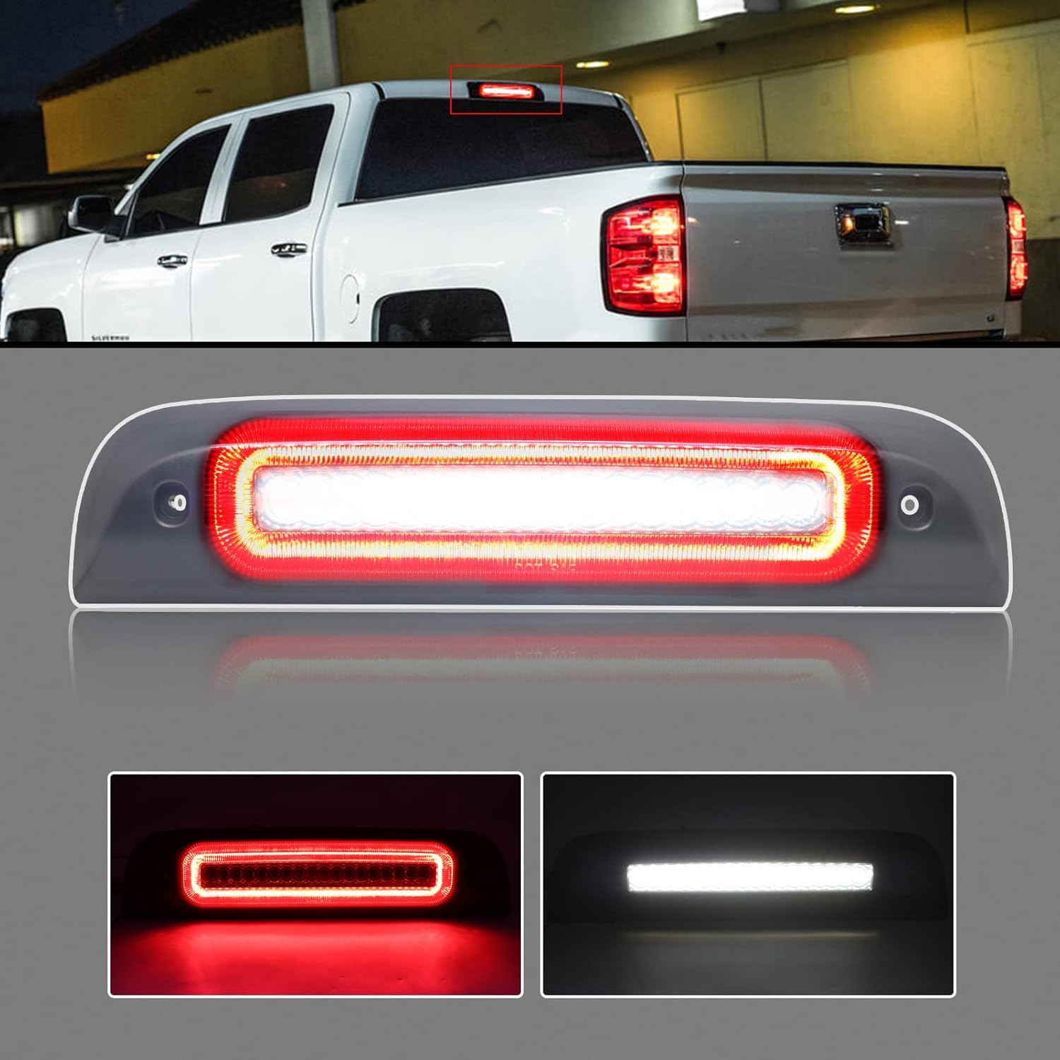 Smoke Lens LED Third Brake Light F236
