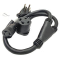 NEMA 14-30P to L14-20R Splitter Cord, 3 Feet T215