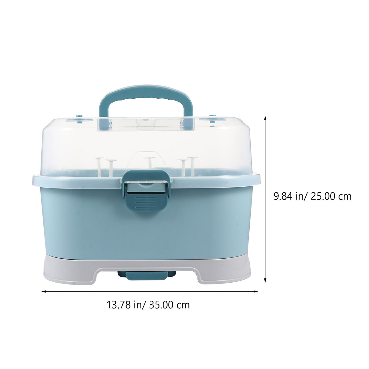 Milk Bottle Case Baby Bottle Drying Rack Box Baby Supplies Container I8962