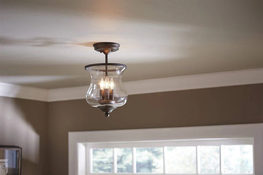 3 Light Semi-Flush Mount N227888