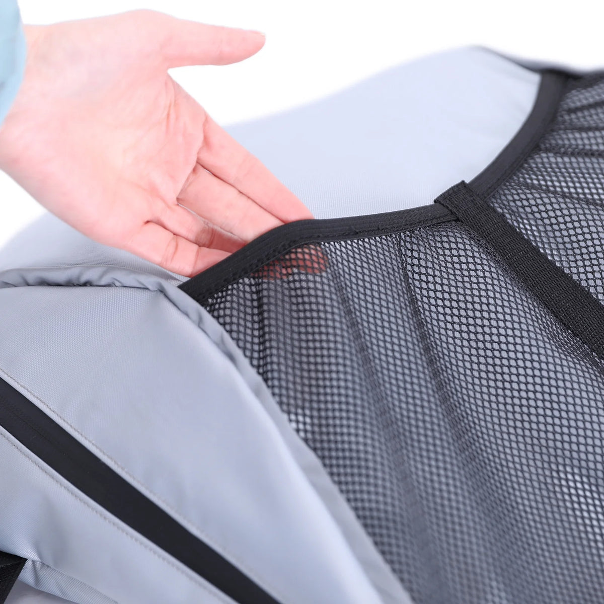 Large Compartment Kayak Storage Bag, Water Resistant Mesh Organizer Y65143